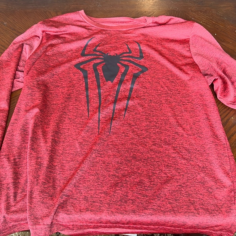Spider Man Long Sleeve Athletic Shirt